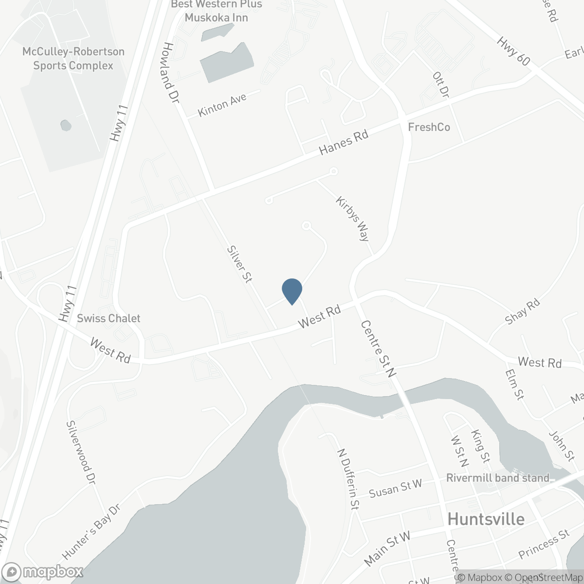 9 SILVER STREET, Huntsville, Ontario P1H 1M1
